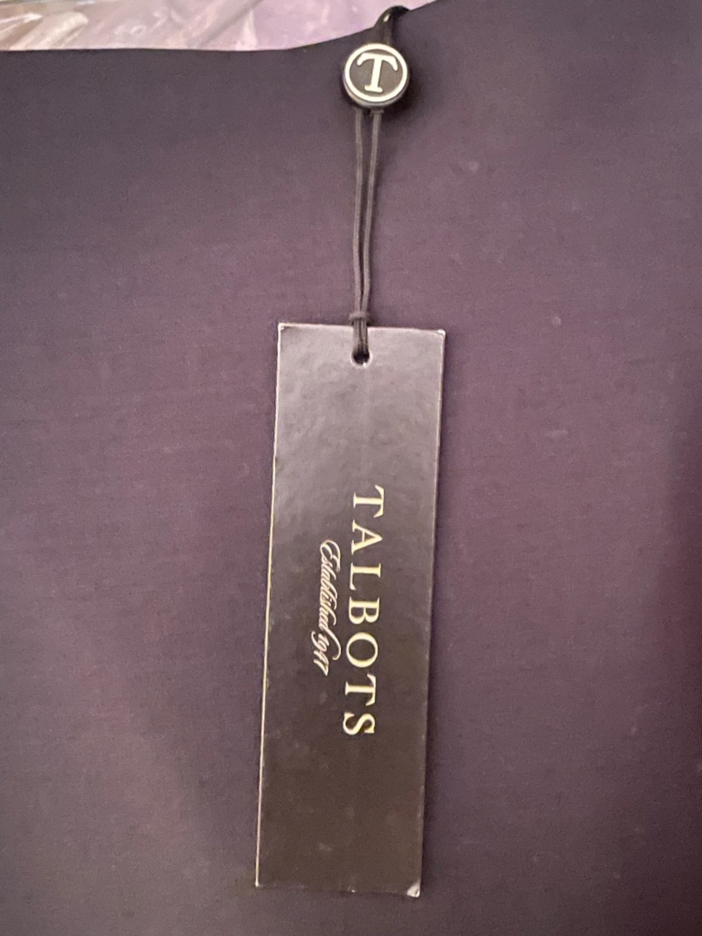 Talbots Navy Skirt 10P - Picture 6 of 6